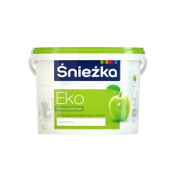 Eko-śnieżka Lux 10 L biała emulsja